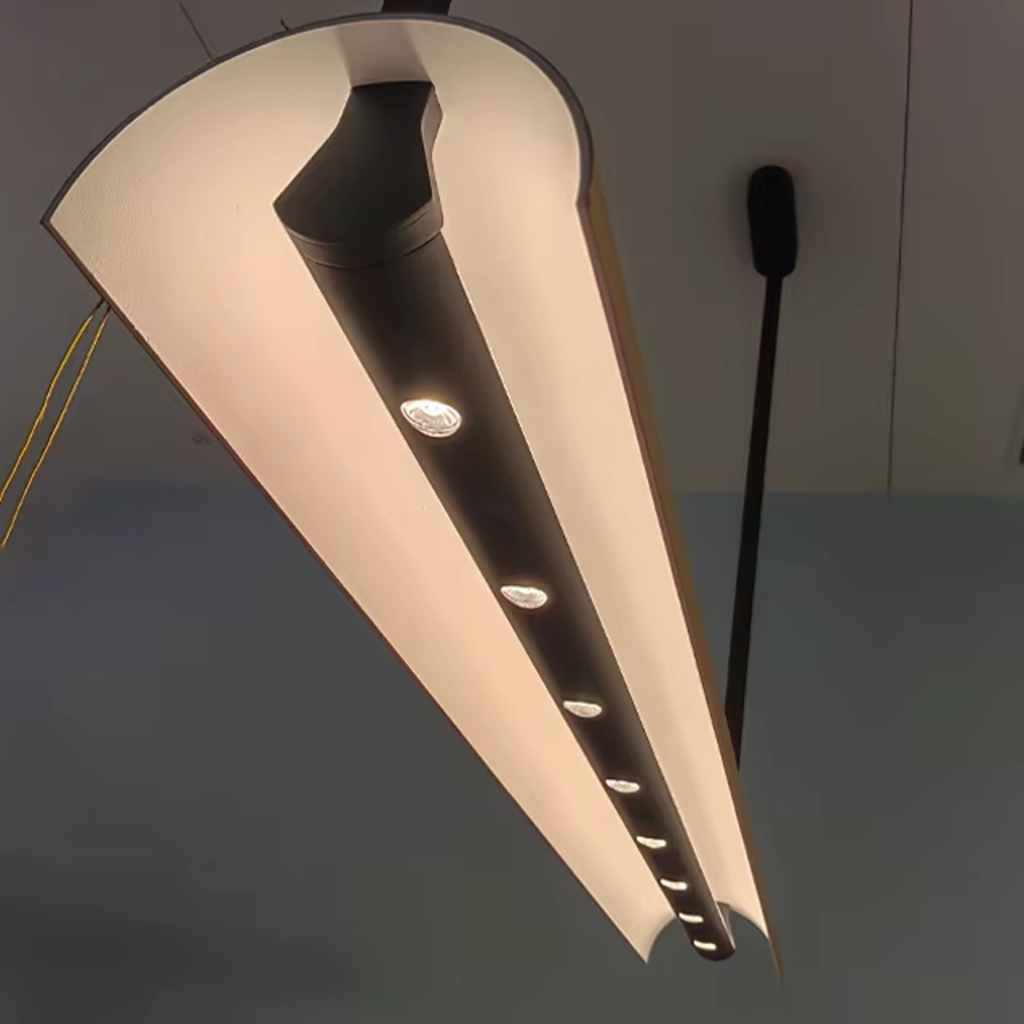 Curved Anti-Glare Hanging Light