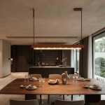 Linear Pendant Light for Dining Table