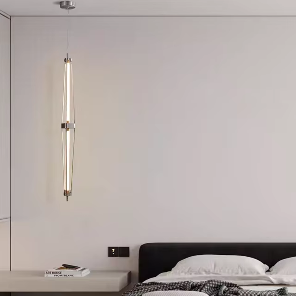 Architectural Column Pendant Light